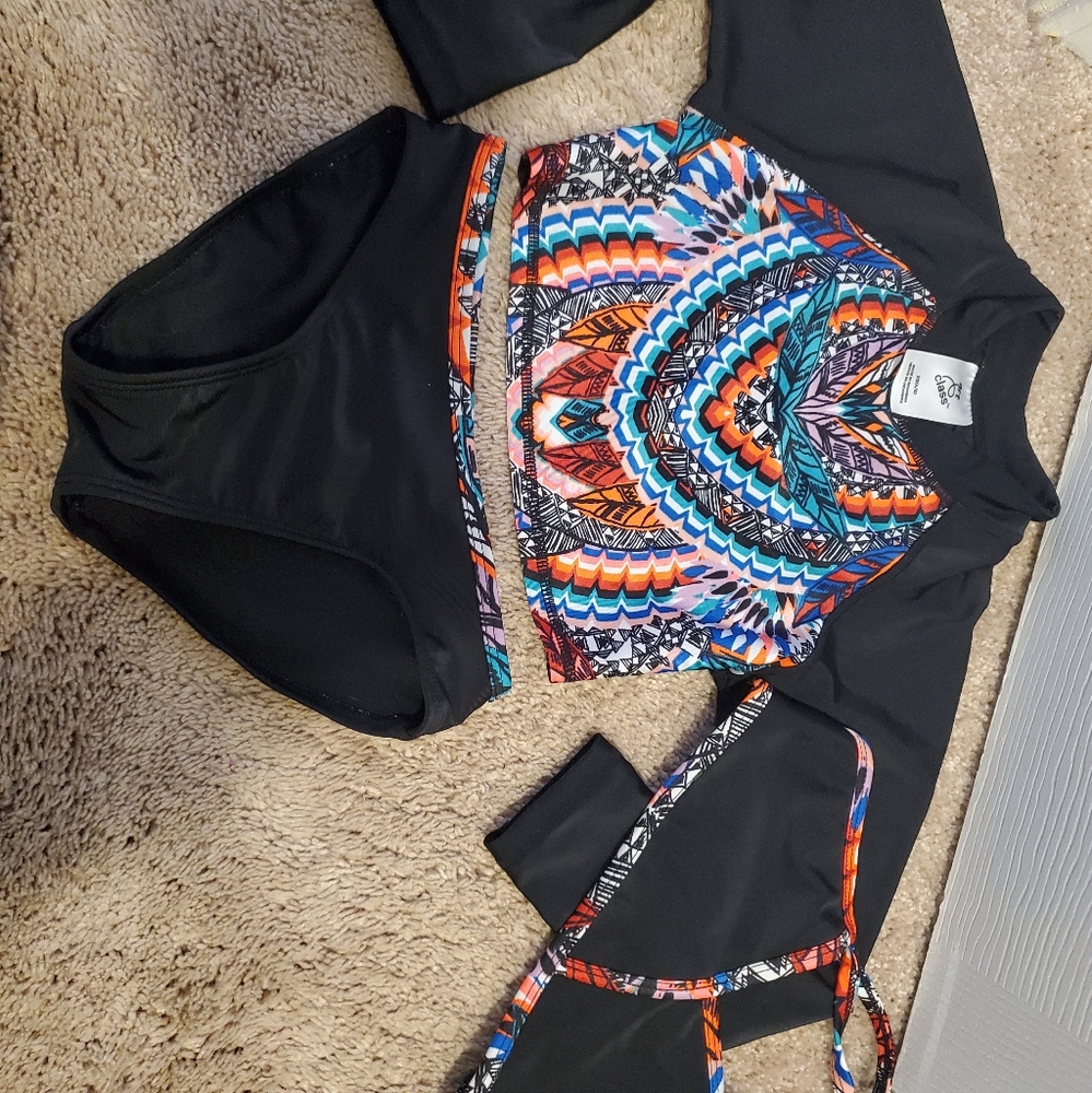 Eight girls bathing suits